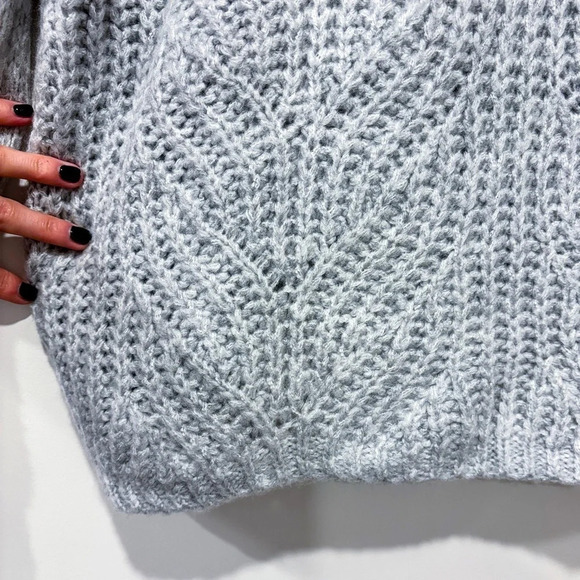 MANGO Grey  Mariposa Sweater - Picture 7 of 9